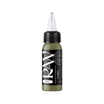 Raw Pigments Platinum - Agave Tatoveringsblæk - 30ml