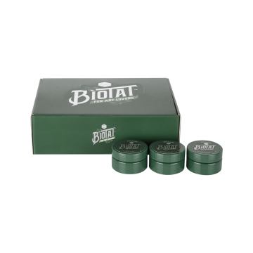 Æske med 24 BIOTAT Tattoo Clove Soft Butter 25ml Studio Display