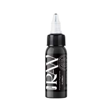Raw Pigments Platinum - Dark Whitewash Tatoveringsblæk - 30ml