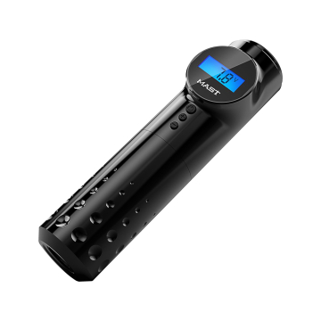 Dragonhawk Mast Archer trådløs pen tatoveringsmaskine - sort