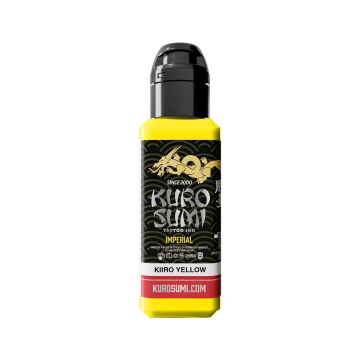 Kuro Sumi Imperial Tatoveringsblæk - Kiiro Yellow 44 ml