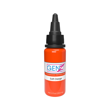 Intenze Ink Gen-Z 19 farve - Soft Orange 30 ml (1 oz)