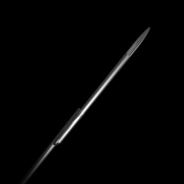 Pakke med 25 stk. Killer Ink Precision 0.35 mm sterile tatoveringsnåle i rustfrit stål med runde Liners