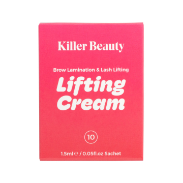 Killer Beauty brynlaminering og vippeløft - trin 1 løftecreme