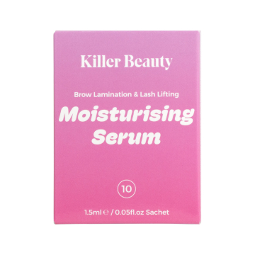 Killer Beauty brynlaminering og vippeløft - Trin 3 fugtighedsgivende serum