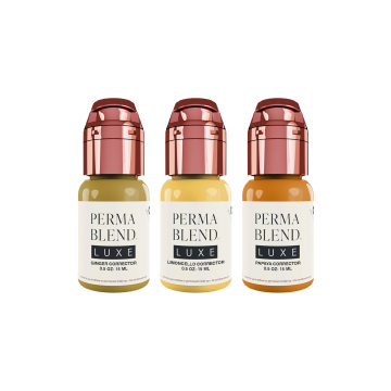 Perma Blend Luxe PMU Blæk - Rescue Mini Set - 3x 15 ml