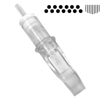 Æske med 20 Magic Moon patroner 0,30MM Bugpin Soft Edge Magnum