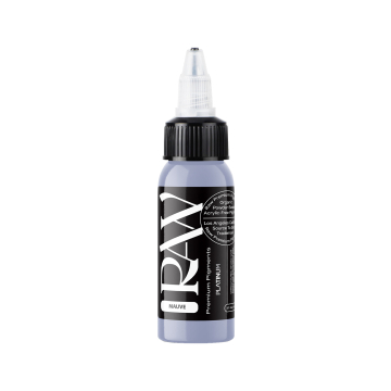 Raw Pigments Platinum - Mauve Tatoveringsblæk - 30ml