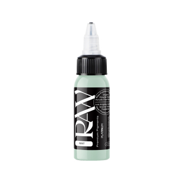 Raw Pigments Platinum - Mint Tatoveringsblæk - 30ml