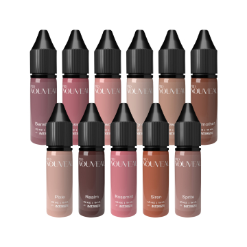 Pro Nouveau Pigments - Nipple Fairy Sæt 11x 15ml