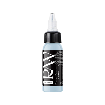 Raw Pigments Platinum - Pastel Blue Tatoveringsblæk - 30ml