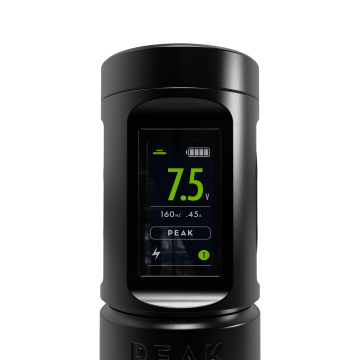 Batteri til Peak Solice Pro V2 Trådløs penmaskine - Matslebet sort