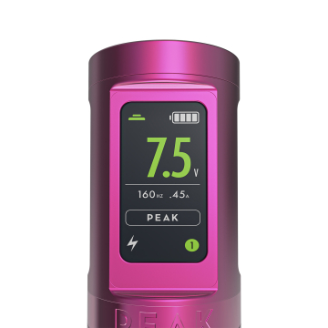 Batteri til Peak Solice Ergo-maskinen - Mat lyserød