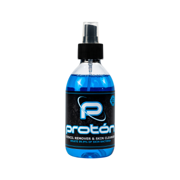Proton - Blue Stencil Remover og Skin Cleanser 250ml (8,5 oz)