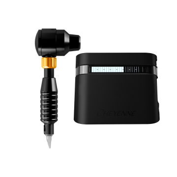 Cheyenne Sol Terra Maskine + Greb + Strømforsyning I Sort