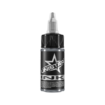 UNISTAR Colours™ blæk - Solid grå #3 30ml (1oz)