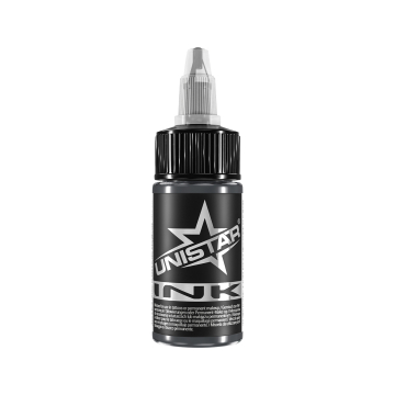 UNISTAR Colours™ blæk - Solid grå #5 30ml (1oz)