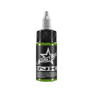 UNISTAR Colours™ blæk - Top Basic grøn mørk farve 30ml (1oz)
