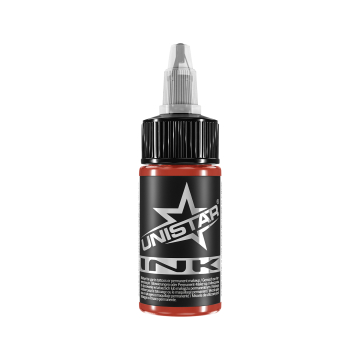 UNISTAR Colours™ blæk - Top Basic rød 30ml (1oz)