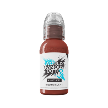 World Famous Limitless tatoveringsblæk - Medium Clay 1 30 ml
