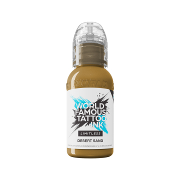 World Famous Limitless Tatoveringsblæk - Desert Sand 30 ml