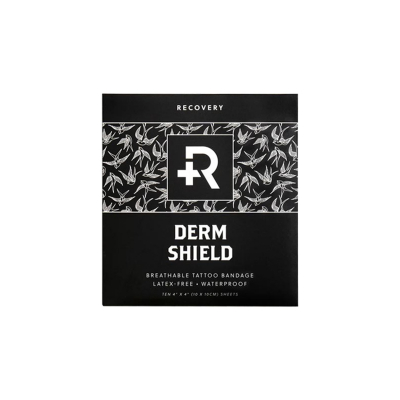 Recovery Derm Shield Beskyttende tatoveringsfilm - pakke med 10 stk