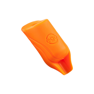 Pakke med 2 stk. silikone EGO Biogreb (Straight) i orange - Op til 19MM tube