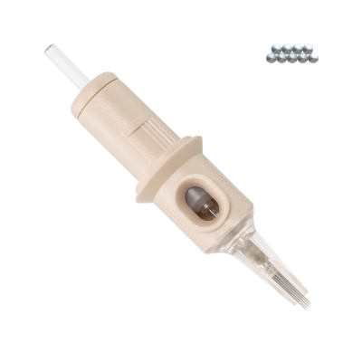 Æske med 20 Biotek Universal PMU Patroner 0.35 mm Medium Taper - Soft Magnum - Needle Size 9