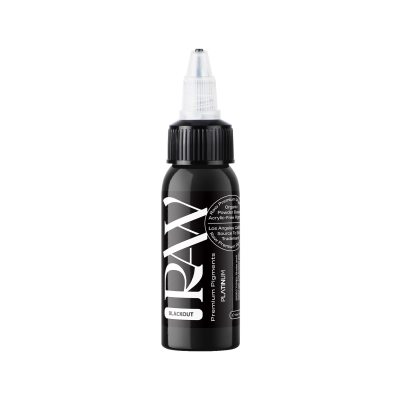 Raw Pigments Platinum - Blackout Tatoveringsblæk - 30ml