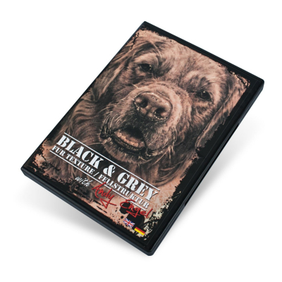 Andy Engel sort & Grå pelstekstur DVD