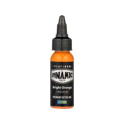 Platinum by Dynamic Tatoveringsblæk - Bright Orange 30 ml