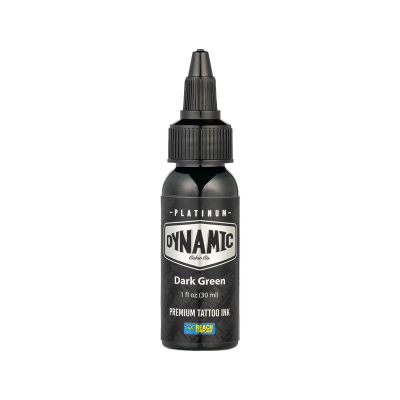 Platinum by Dynamic Tatoveringsblæk - Dark Green 30 ml