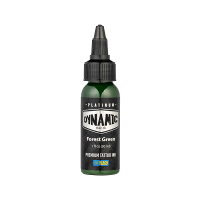 Platinum by Dynamic Tatoveringsblæk - Forest Green 30 ml