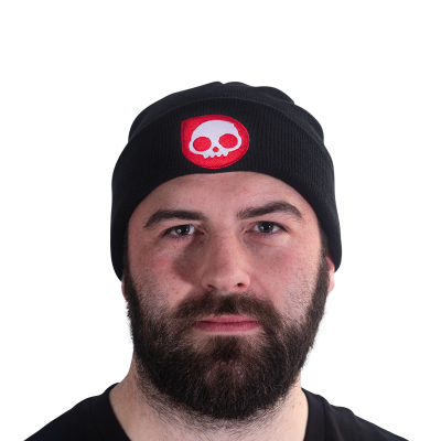 Killer Ink fra Hobo Jack - Broderet hue - sort
