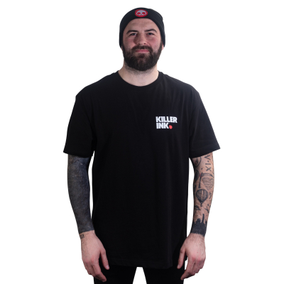 Killer Ink fra Hobo Jack - Sid the Skull Blok T-shirt - sort