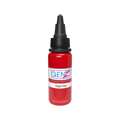 Intenze Ink Gen-Z 19 farve - Bright Red 30 ml (1 oz)