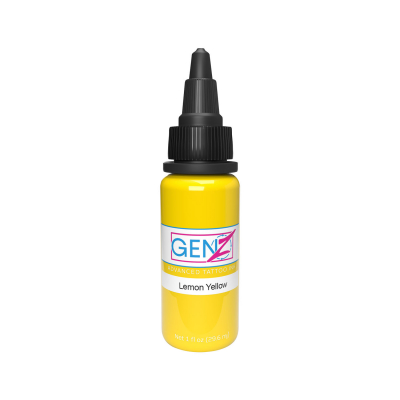 Intenze Ink Gen-Z 19 farve - Lemon Yellow 30 ml (1 oz)