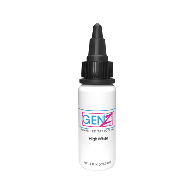 Intenze Ink Gen-Z Bob Tyrrell avancerede sorte og grå - High White 30 ml (1 oz)