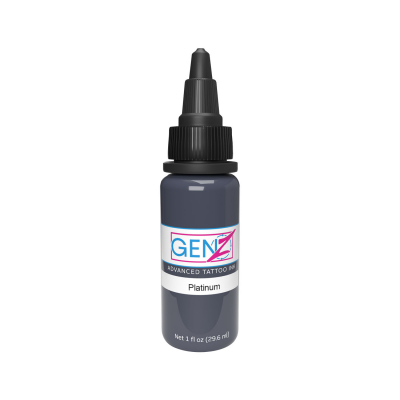 Intenze Ink Gen-Z pastelfarve - Platinum 30 ml (1 oz)