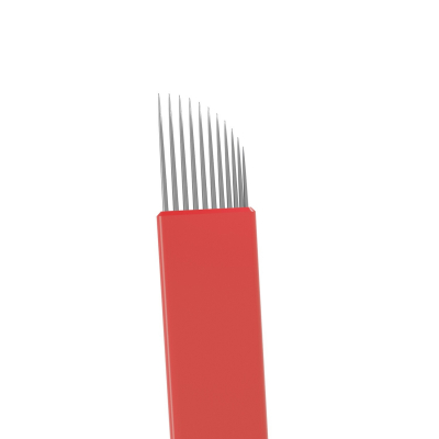 Æske med 50 Killer Beauty Microblades 0,25mm - 11 Curved Edge