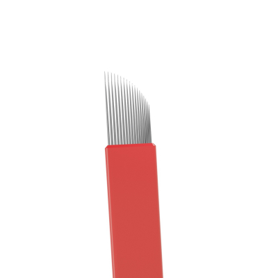 Æske med 50 Killer Beauty Microblades 0,16mm - 18 Curved Edge Nano