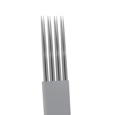 Æske med 50 Killer Beauty Microblades 0,35mm - 4 Bunch 3 Round