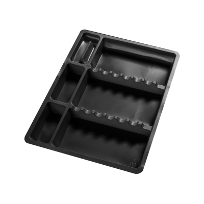 Kasse med 100 Killer Beauty Disposable Instrument Trays - sort