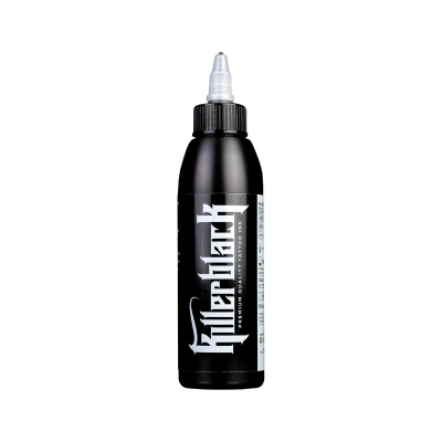 KILLERBLACK tatoveringsblæk - Powerful Black 150 ml