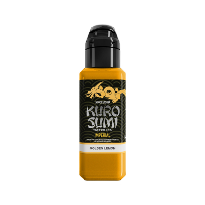 Kuro Sumi Imperial tatoveringsblæk - Golden Lemon