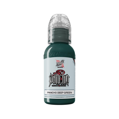 World Famous Limitless tatoveringsblæk - Pancho Deep Green 30 ml (1 oz)