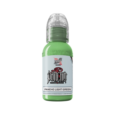 World Famous Limitless tatoveringsblæk - Pancho Light Green 30 ml (1 oz)