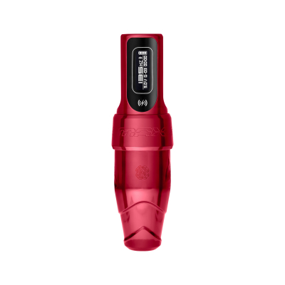 Microbeau Flux S Max med 1 x PowerBolt II - 2,5 mm slaglængde - Rouge