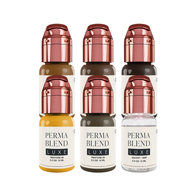 Perma Blend Luxe PMU blæk - Stevey G. Restore Set - 6x 15 ml