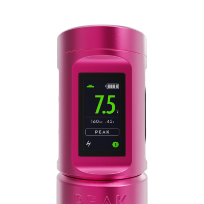 Batteri til Peak Solice Pro V2 Trådløs penmaskine - Mat lyserød